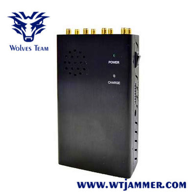 8 jammer do telefone celular da antena 20M 6W WiFi 3G 4G