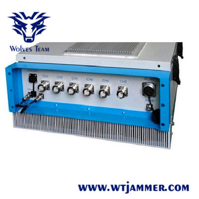 Jammer dos Gps Wifi do Portable 150m 200W GSM1900 3G