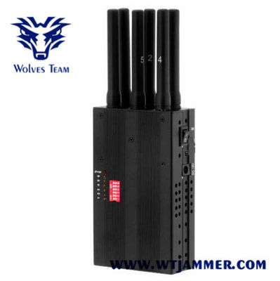 aparelho de interferência do telefone celular 3W de 3G Lojack GPS 15M para o exame Salão