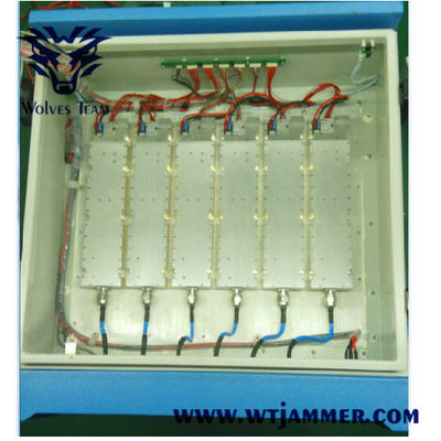 Jammer dos Gps Wifi do Portable 150m 200W GSM1900 3G