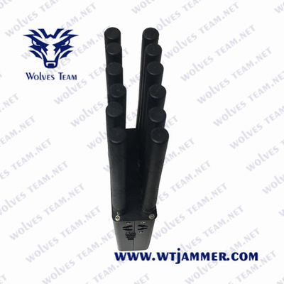 antenas de 3G 4GLTE 4GWIMAX 12 30M 12W todo em um jammer