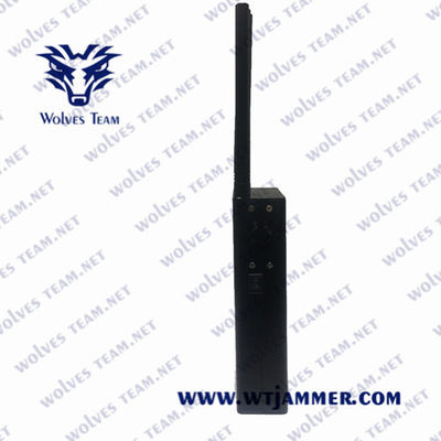 6 jammer Handheld do telefone celular das antenas 3G 4G 6W