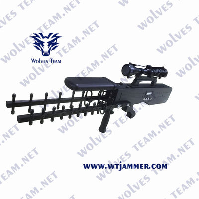Jammer militares do zangão da segurança 15W 1000M anti