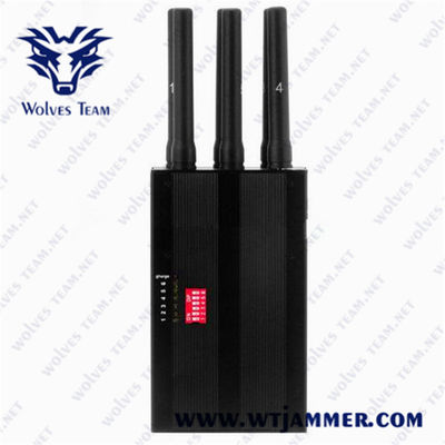 O Portable 6 une jammer Handheld de 15M GPS