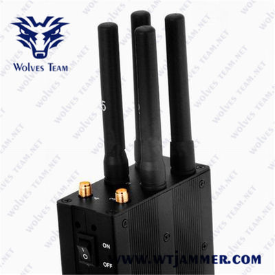O Portable 6 une jammer Handheld de 15M GPS