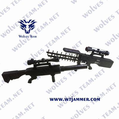 Jammer portáteis do zangão 30w da forma 1000m da arma anti