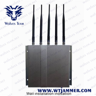 comprar 40m 5 Bandas 12.5W Wifi Blocker Jammer Para Escola online manufacture
