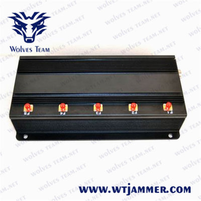 25 de 2.4G 4.9G 5.0G 5w Wifi do sinal medidores de dispositivo do jammer