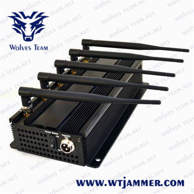 25 de 2.4G 4.9G 5.0G 5w Wifi do sinal medidores de dispositivo do jammer