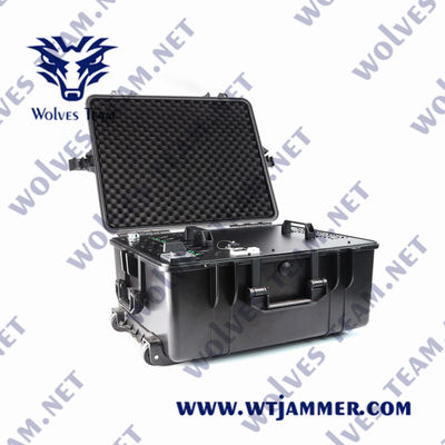 Jammer exterior do sinal 600W de WIFI5.8G GPS 2500m para o Uav