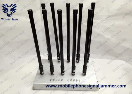 8 jammer estável do desempenho 3G 4GLTE 4GWimax GPS do dispositivo de obstrução do telefone celular das faixas
