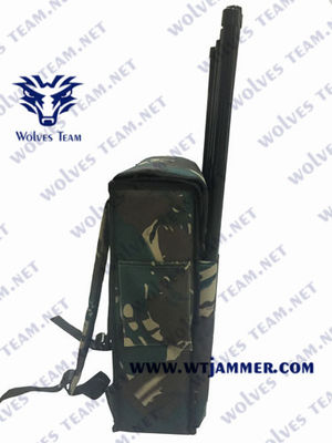 Jammer do sinal da trouxa das antenas 4gwimax do Portable 8