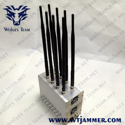Jammer poderoso de 30m 4w 5.2G 5.8G 2.4G Wifi