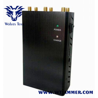 Jammer do telefone celular do controlo a distância 12W GPS L1/L2/L5 Lojack