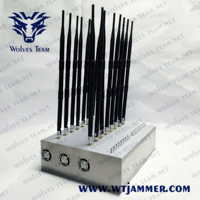 16 jammer do telefone celular das antenas 3G 4GLTE 4GWimax 35W