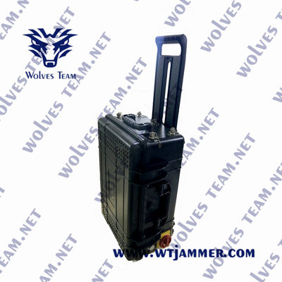 A frequência completa do poder superior militar todo o jammer do telefone celular personaliza o jammer exterior impermeável do sinal da frequência