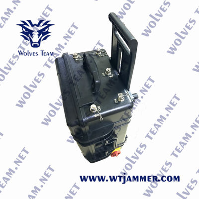 comprar Militar de alta potência personalizar sinal de frequência impermeável exterior jammer freqüência total todos os telefones celulares jammer online manufacture