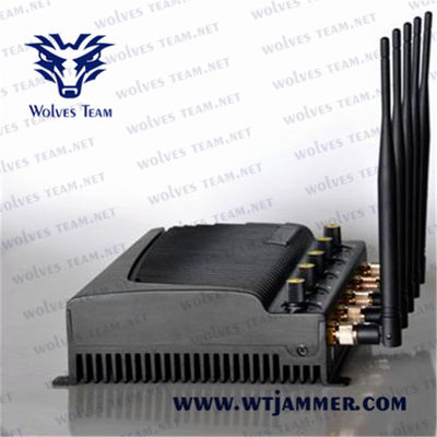 Jammer Handheld do construtor do wifi 12w de 40m para o hospital