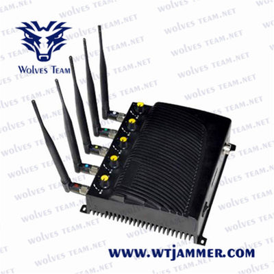 Jammer Handheld do construtor do wifi 12w de 40m para o hospital