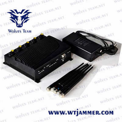 Jammer Handheld do construtor do wifi 12w de 40m para o hospital