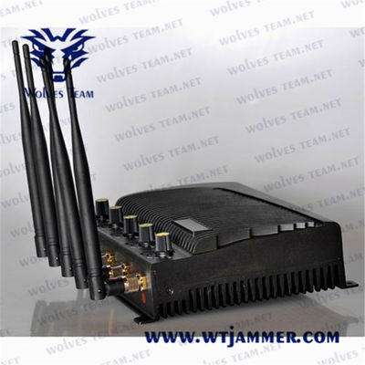 Jammer Handheld do construtor do wifi 12w de 40m para o hospital