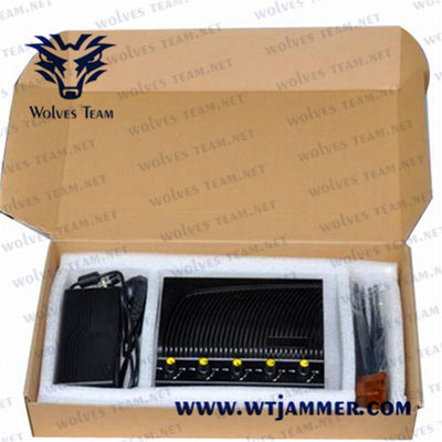 Jammer Handheld do construtor do wifi 12w de 40m para o hospital