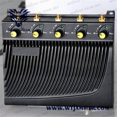 Jammer Handheld do construtor do wifi 12w de 40m para o hospital