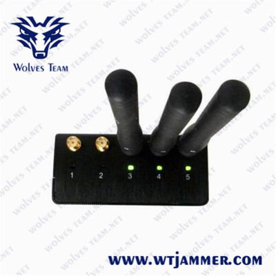 jammer portátil pequeno do sinal de 20m 3W GPS Lojack