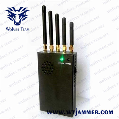 Jammer portátil de 3G células do sinal do telefone 3W para o exame Salão