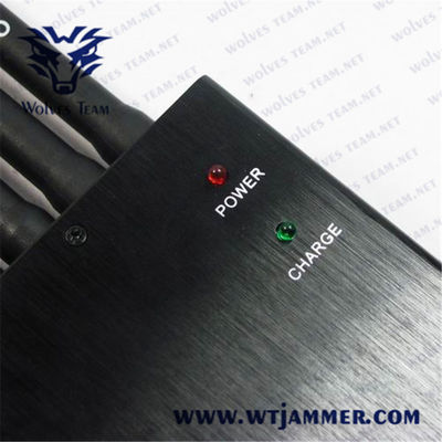 Jammer portátil dos Gps 1.5W da antena 15m do peso leve 5