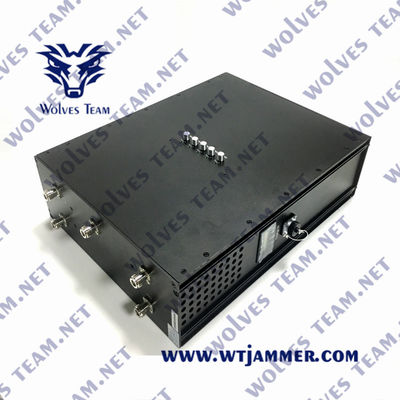 jammer durável militar da trouxa do sinal do zangão de GPS WIFI5.8G do poder superior 90W