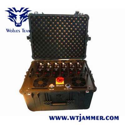 Ventile jammer de refrigeração do zangão do cerco de cremalheira 600W anti