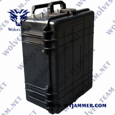 poder superior 600W jammer do zangão de 2,4 gigahertz até 2500m