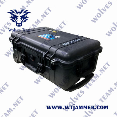 Jammer portátil da radiofrequência do zangão 600W do poder superior