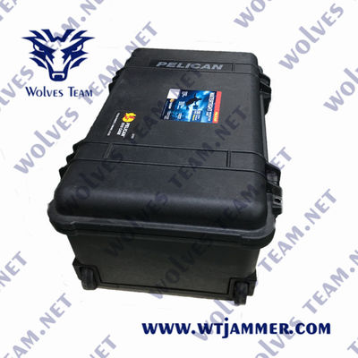 6 jammer exterior impermeável militar do UAV das faixas 2500m 600W