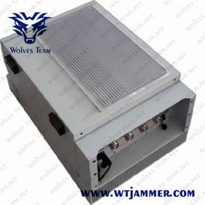 Jammer militar do telefone celular do poder superior 300M 4G Wimax