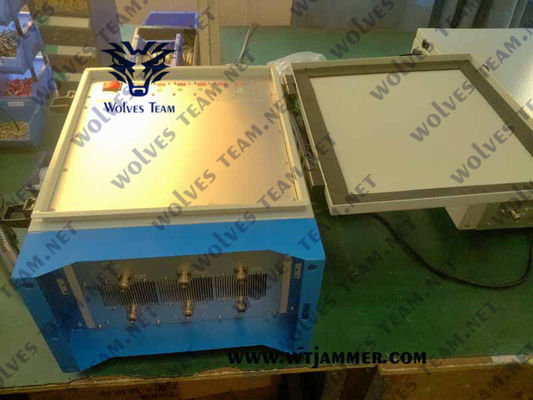 Jammer do sinal do telefone celular 100W do RF 30-100M do VHF da frequência ultraelevada