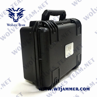 4G 100 bolsa portátil do jammer do telefone celular do medidor EIRP 30W