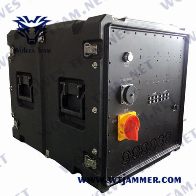 12 jammer da bomba do veículo do sinal das faixas 800m RF com trem do DDS