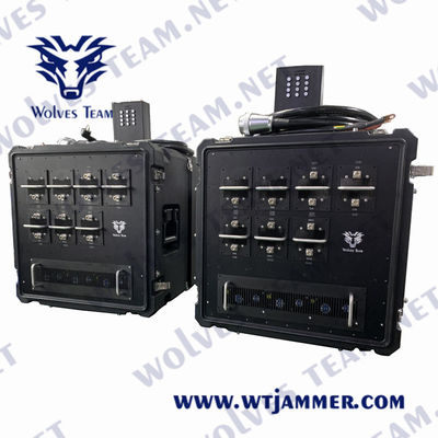 Jammer militar portátil da bomba do veículo 800m 6000MHz 500W