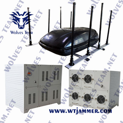 comprar 500W Alta Potência Veículo Militar Bomb Jammer Telefone celular portátil RF Jammer de sinal online manufacture
