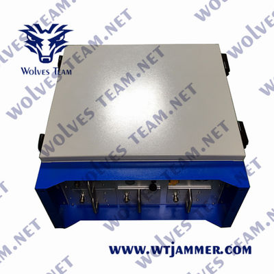 Jammer do sinal do telefone celular 80W da cadeia 300M de CDMA WIFI GPS