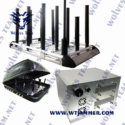 jammer do sinal da bomba do veículo 330W de 800m com sistema do trem do DDS