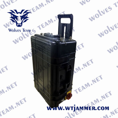 Jammer militar Omnidirectional 800m do sinal das antenas 600W RF