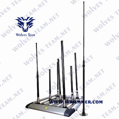 Jammer 600W da bomba das antenas Omnidirectional IED de exposição de diodo emissor de luz