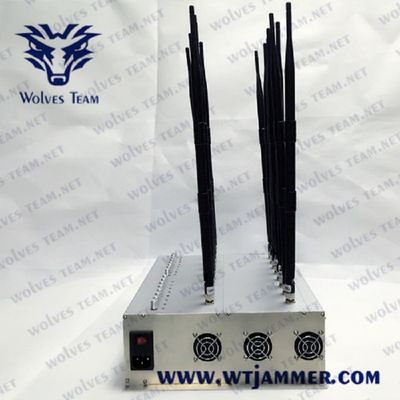 Sinal Desktop do telefone celular que obstrui o jammer GPS WIFI 5.8G 3G 4G 5G