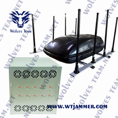 jammer sem fio 300W do sinal da bomba 3000MHz para a proteção do VIP
