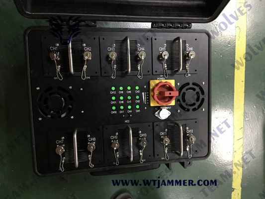 jammer de 800M RF Signal Military Bomb com sistema do trem do DDS