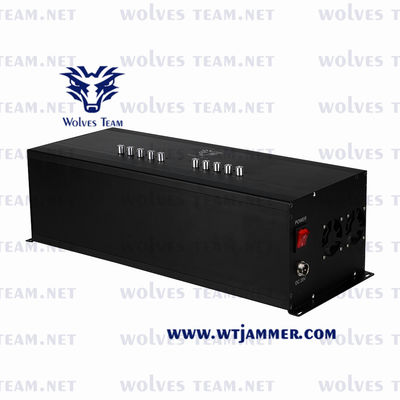 Frequência ultraelevada do VHF de Lojack do jammer do telefone celular da G/M 3G 4G LTE 5G 50m