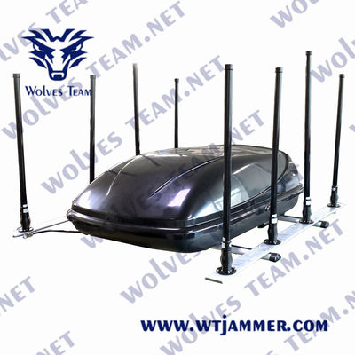 antenas Omnidirectional do jammer impermeável militar da bomba do veículo 330W
